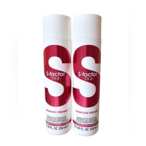 TIGI S Factor Diamond Dreams Sulphate Free Shampoo lot of 2